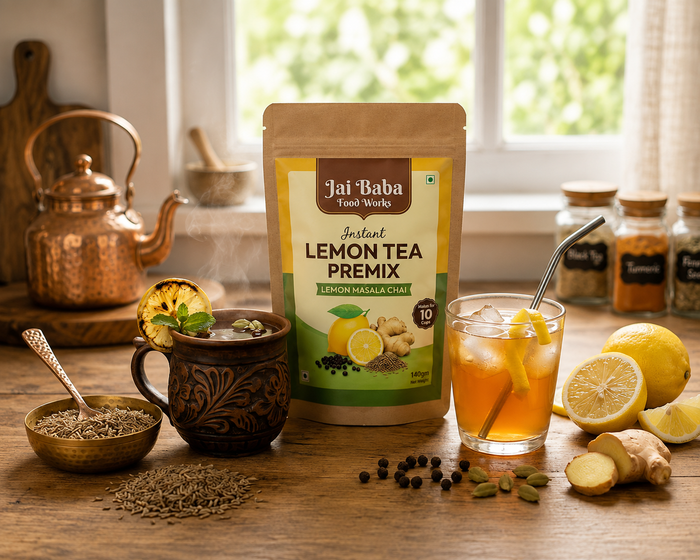 Lemon Tea Premix (Lemon Masala Chai)
