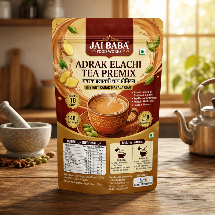 Adrak Elachi Tea Premix